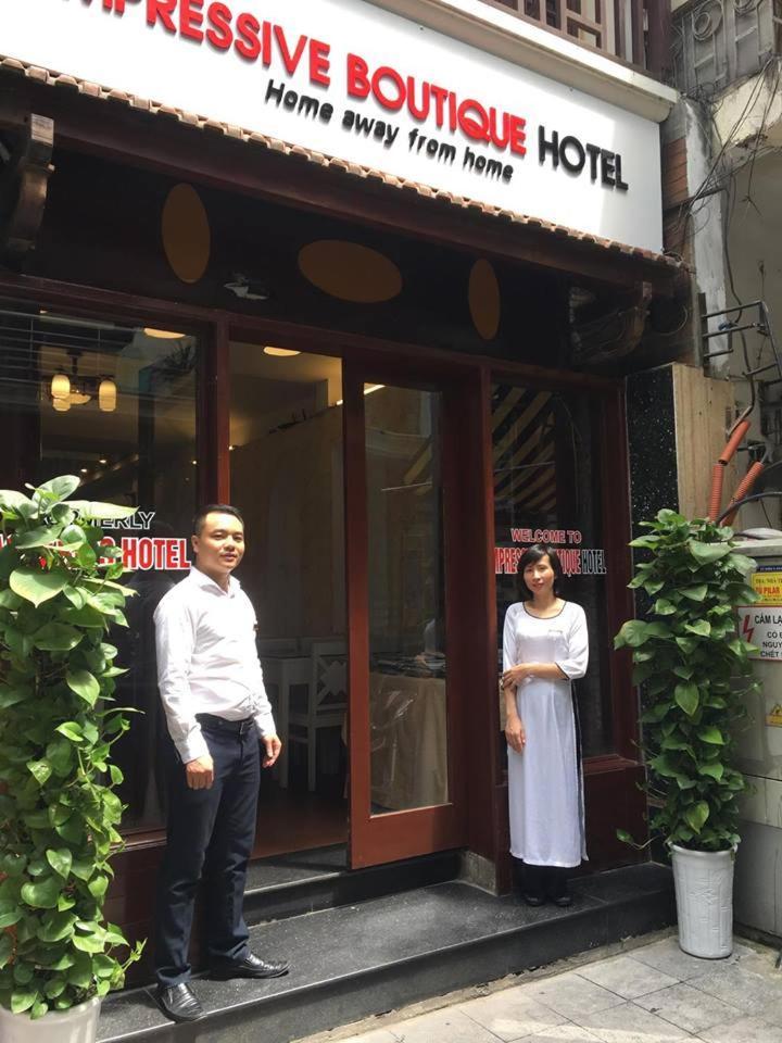 Impressive Boutique Hotel Hanoi Eksteriør bilde